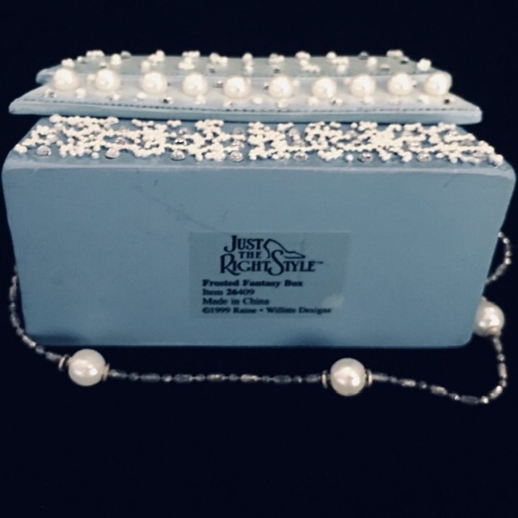 Vintage 1999 Willitts Designs Frosted Fantasy Box - Picture 5 of 7